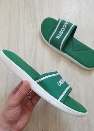 Lacoste l.30 slides шлепанцы4 фото