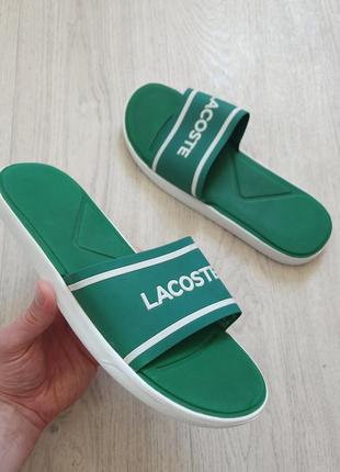 Lacoste l.30 slides шлепанцы3 фото