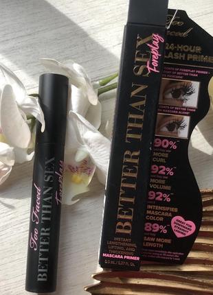 Тушь праймер для ресниц too faced better than sex foreplay mascara primer5 фото