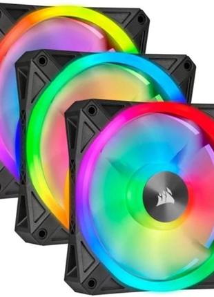 Кулер corsair icue ql120 rgb 3 fan pack