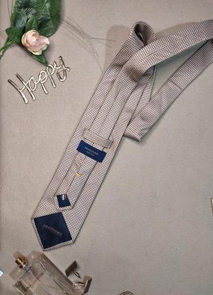 Шелковый галстук, замеры 152 х 9.43 фото