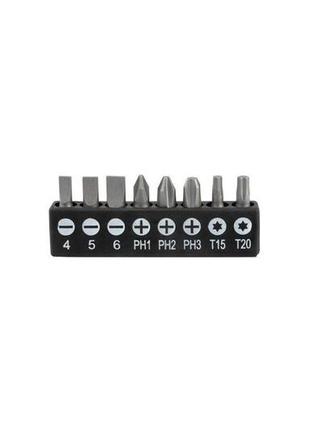 Викрутка intertool — з гнучким подовжувачем 9 од. pro 3