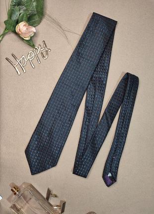 Шелковый галстук, замеры 150 х 9