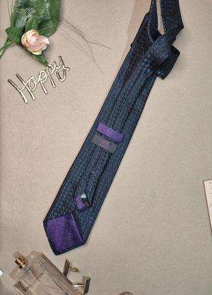 Шелковый галстук, замеры 151 х 9,23 фото