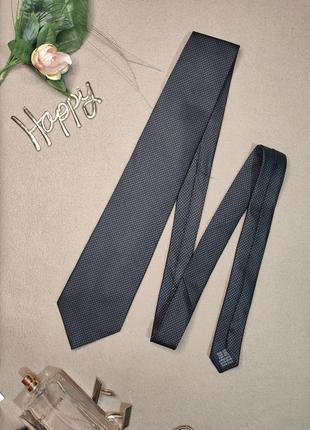 Шелковый галстук, замеры 148 х 9