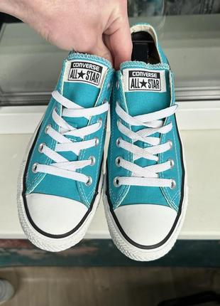 Оригинальные кроссовки кеды converse chuck taylor low 38,5-39 размер 24,5 см3 фото