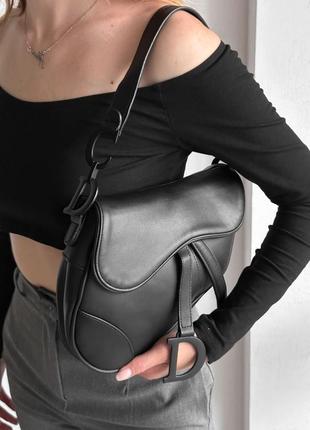 Жіноча сумка dior saddle8 фото