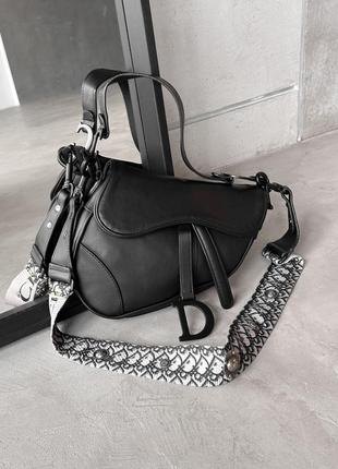 Жіноча сумка dior saddle1 фото