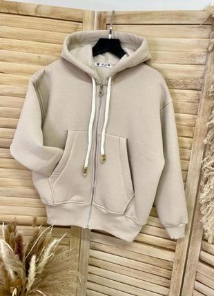 Базовое худи зип-худи на замочке подростковое на байке