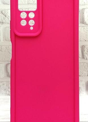Чохол shock case для xiaomi redmi note 12 pro 4g бампер силіконовий рожевий