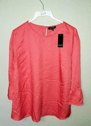 Натуральная блуза, рубашка, esmara , германия, р. 42 евро наш 46-483 фото