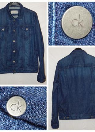 Куртка джинсовая классического кроя calvin klein jeans от calvin klein