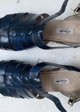 Сині сандалі, босоніжки