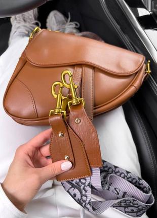 Женская сумка dior saddle7 фото