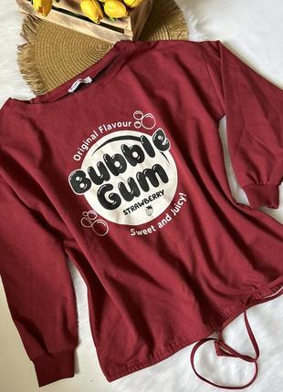 Свитшот женский bubble gum 2