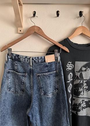 Джинси mango, оверсайз на високій посадці