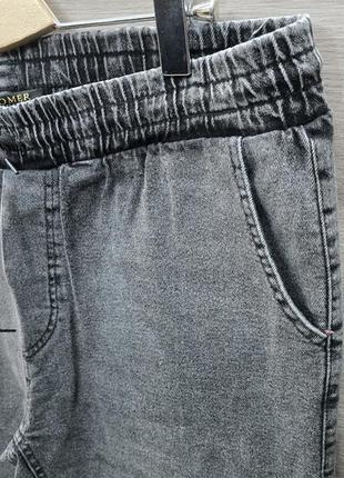 Мужские джинсы на резинке( увеличенных и больших размеров)