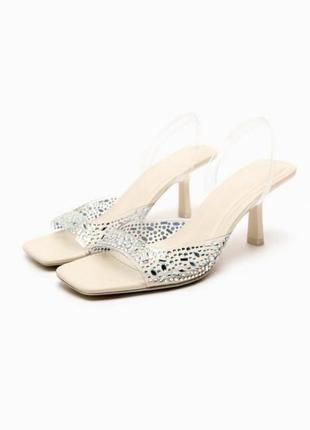 Zara босоножки