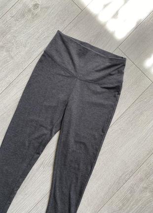 Серые лосины подштанники спортивные штаны xs3 фото