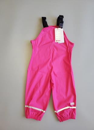 Напівкомбінезон грязепруф дощовик від lego wear данія