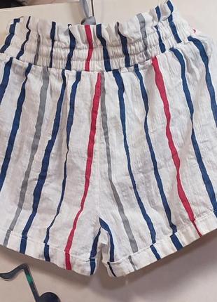 Легкие женские шорты atb-d collection с высокой посадкой раз. m-l5 фото