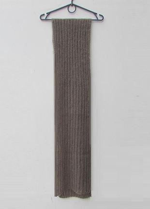 Теплый пуховый шарф