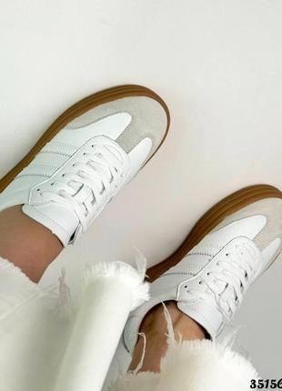 Жіночі трендові кеди на високій підошві новинка 2024