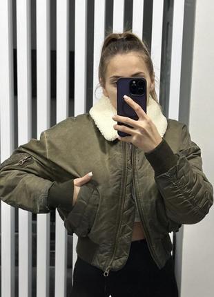 Куртка бомбер zara