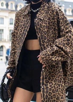 Сорочка з щільного джинса🐆