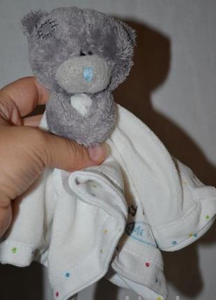 Впитывающая платочка полотенце комфортер с развивающими фигурками можно кукольный театр мишка тедди teddy