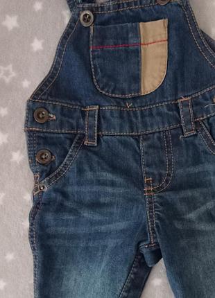 Джинсовый комбинезон