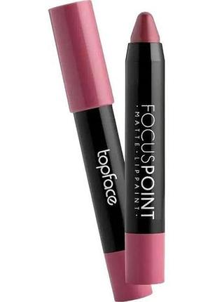 Матовая помада-карандаш для губ topface focus point matte lippaint №009 3.5 г (8681217232167)