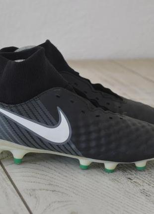 nike Multicoloured BLACK дитячі футбольні бутси оригінал 38 розмір