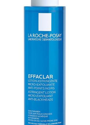 Лосьон / тоник la roche-posay effaclar astringent lotion для очистки и сужения пор