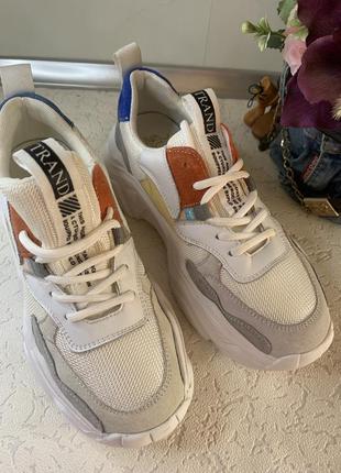 Кроссівки жіночі замш і текстиль, lonza.