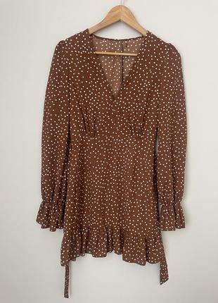 Дуже красива сукня в горох 🍂😍