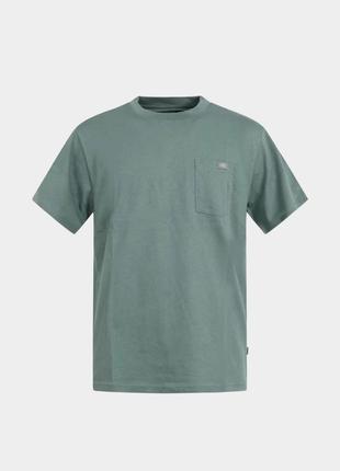Нова чоловіча зелена футболка dickies luray pocket ss. розмір xxl