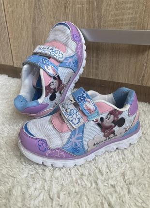 Кроссовки disney, кроссовки с минни