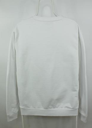 Оригінальний якісний світшот кофта john richmond  "its only rock n' roll" white sweatshirt6 фото