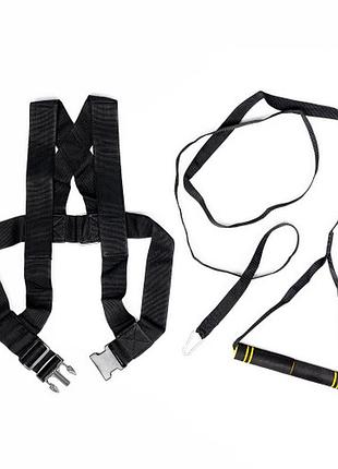 Еспандер вибухового старту meta shoulder resistance harness чорний уні ofsm