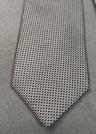 Шелковый галстук, замеры 152 х 9.42 фото