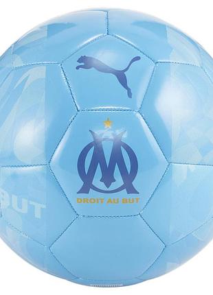 М'яч футбольний puma om prematch ball синій уні 5