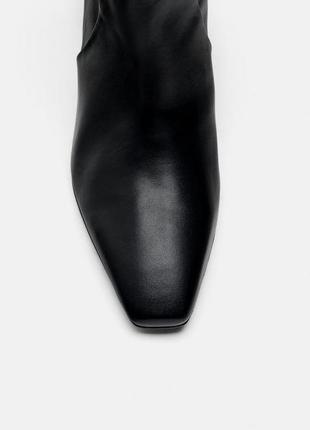 Кожаные длинные шапочки zara