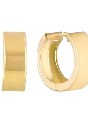 Золоті сережки amari без каменів (10749103)