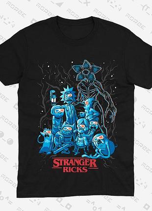 Футболка рік та морті гравіті фолз у стилі дуже дивні справи rick and morty (tg090) xs