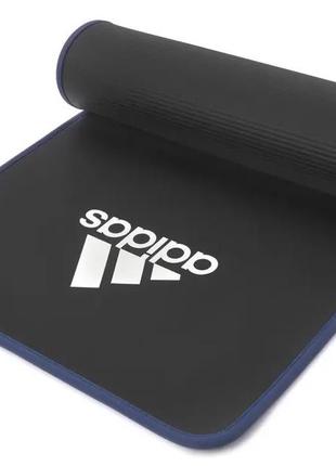 Килимок для тренуваннь adidas trainingsmatte чорний, синій уні 183х61х1