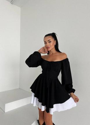 Красива сукня із завязками на спині