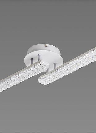 Люстра светодиодная акриловая valeso v 3445-2с wh