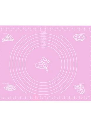 Килимок кондитерський силіконовий для розкатування і випічки тіста 30х40см, 0.7мм