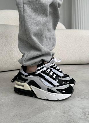 Кроссовки кроссовки Pantaloni in French Terry Nike Sportswear Swoosh Donna Grigio silver